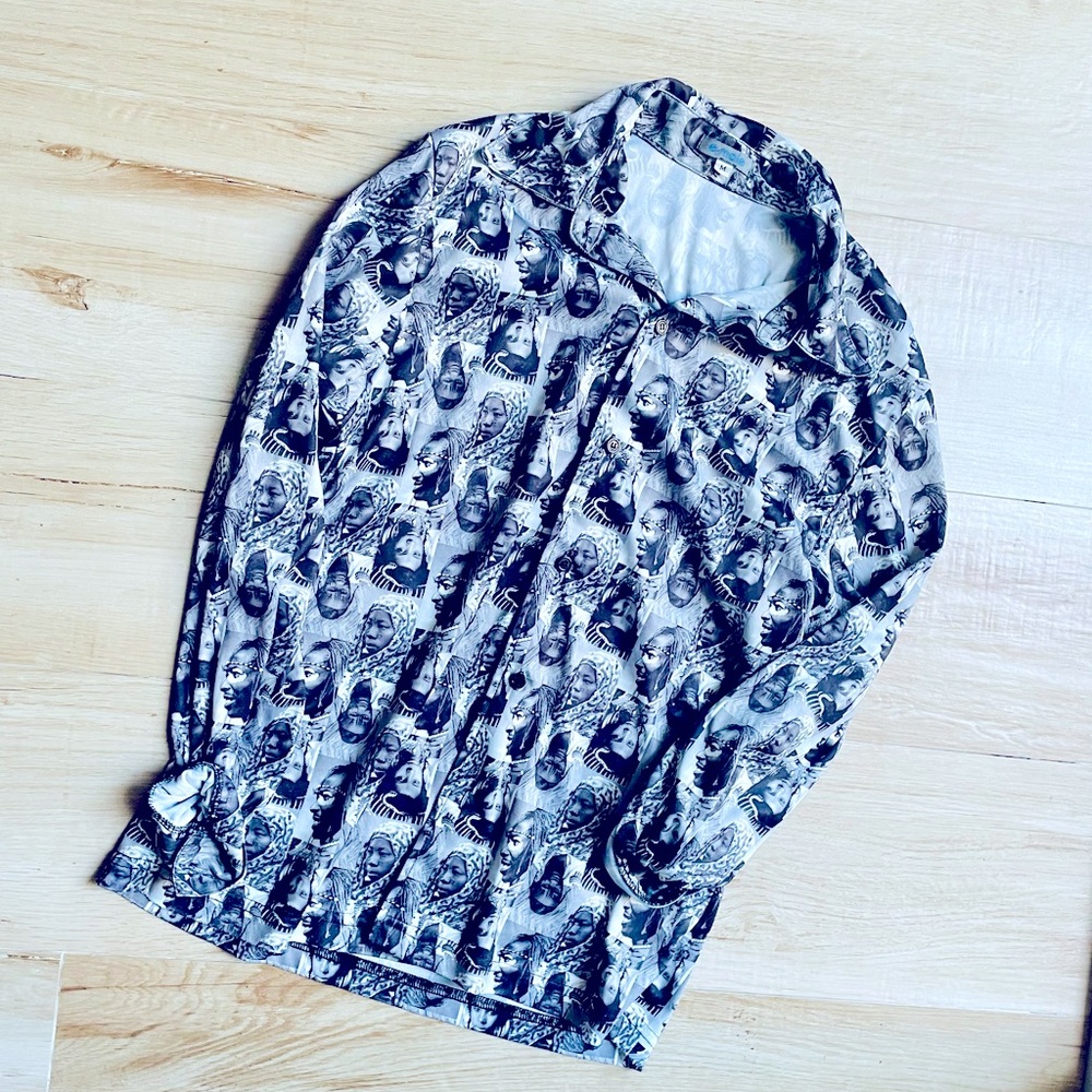 e-male Tribes 90s Unisex Button Down Shirt
